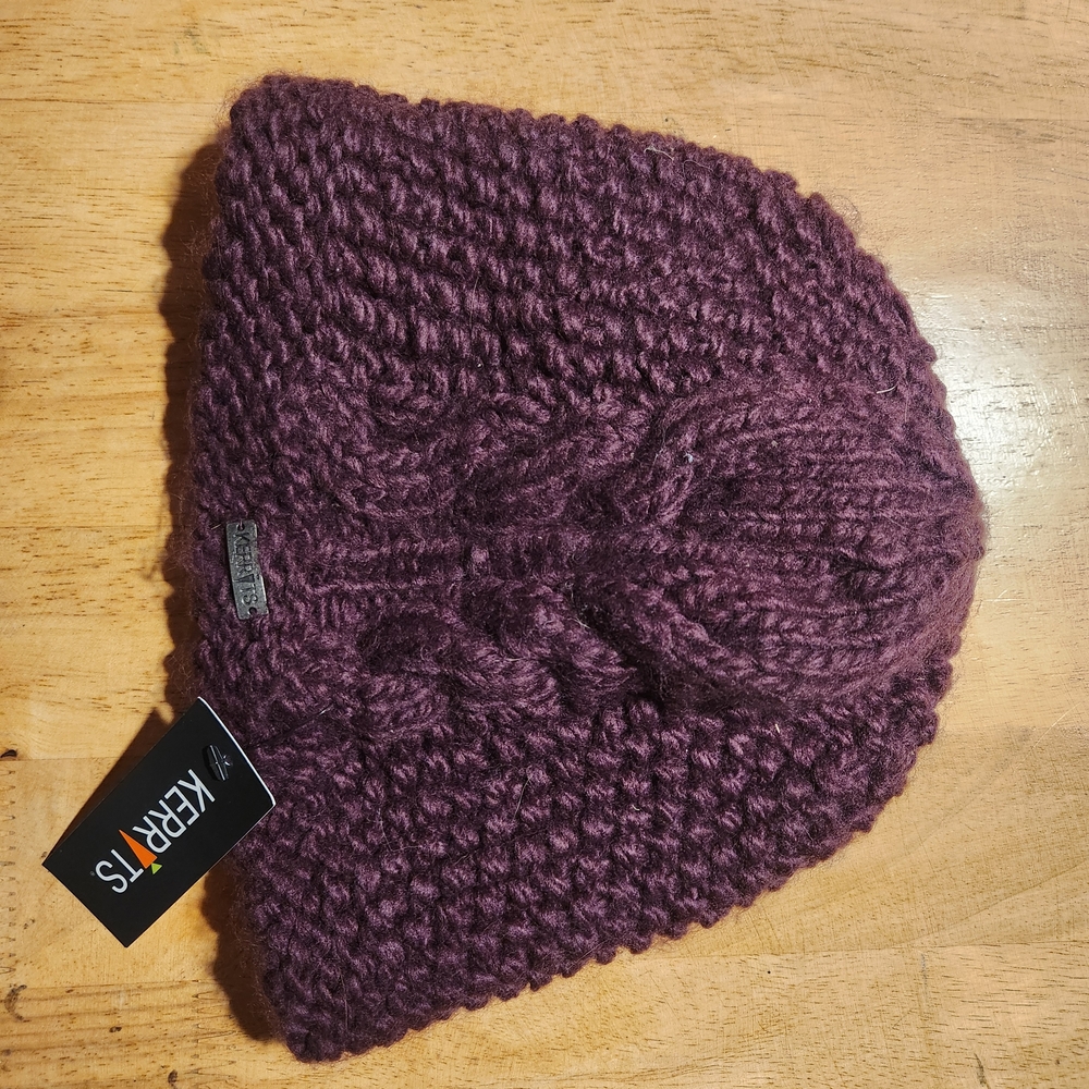 Knit Kerrits Beanie in Deep Purple